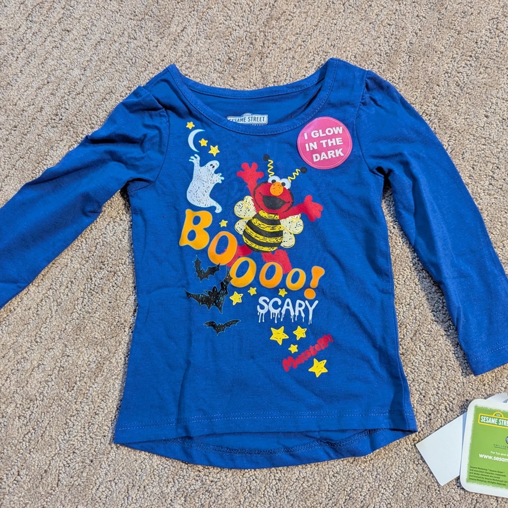 Little Kids Sesame Street Halloween Shirt